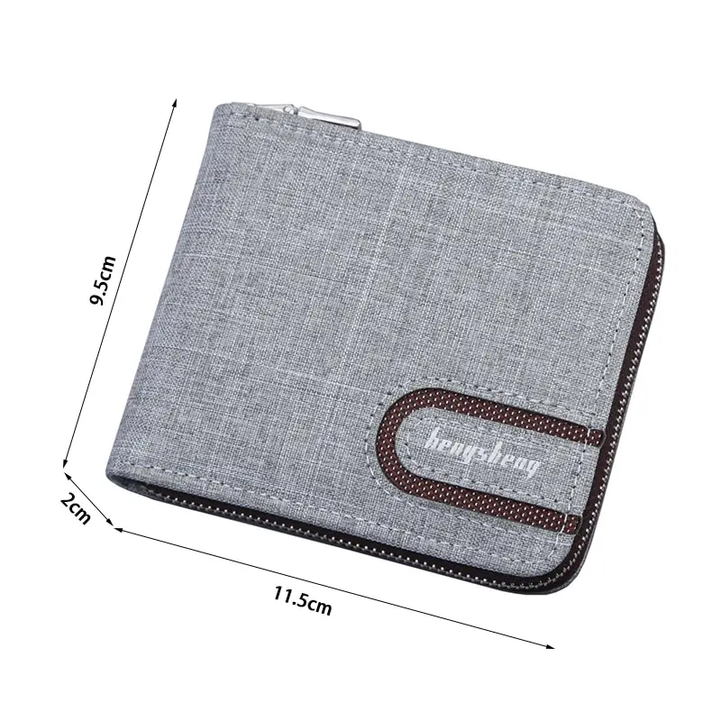 2021 New Canvas Zipper Short Business Men's Wallet With Coin Pocket Clutch Purse Bag For Male Money Wallet Denim Card Holder
2021 New Canvas Zipper Short Business Men's Wallet With Coin Pocket Clutch Purse Bag For Male Money Wallet Denim Card Holder