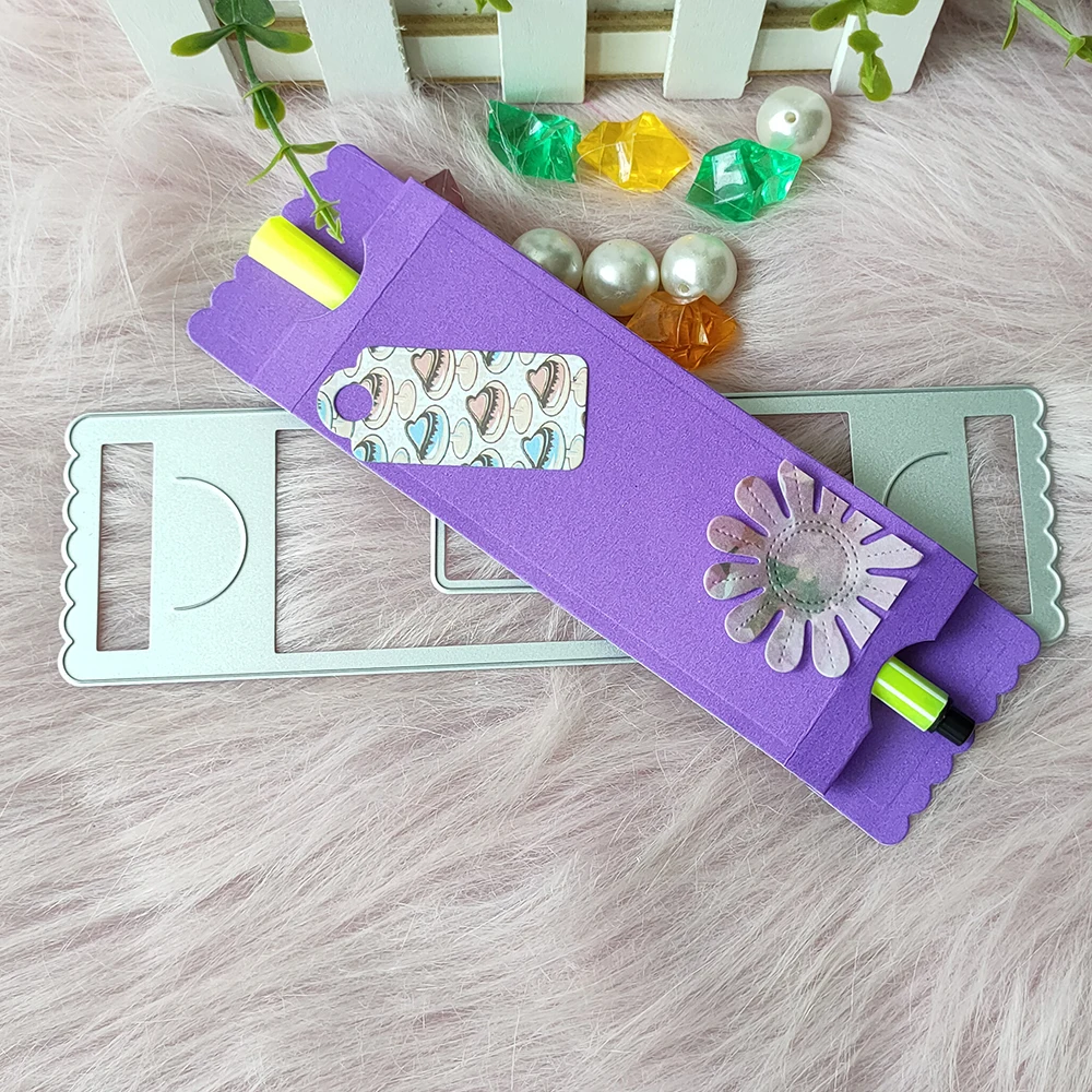 New Pencil holder metal cutting die mould scrapbook decoration embossed photo album decoration card making DIY handicrafts
New Pencil holder metal cutting die mould scrapbook decoration embossed photo album decoration card making DIY handicrafts