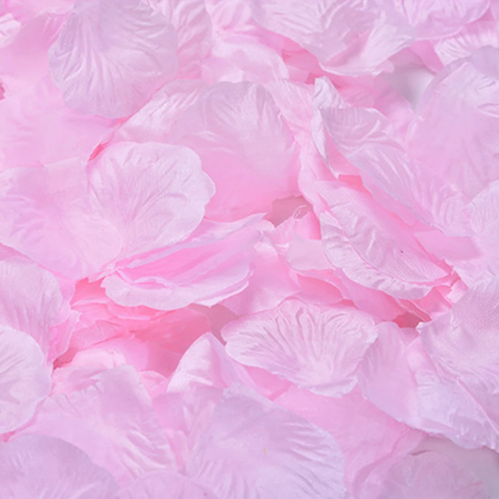 1000 шт Искусственные шелковые лепестки роз для романтические украшения свадьбы 8