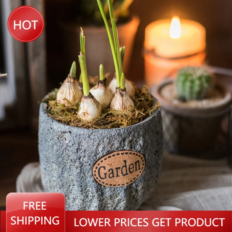 Retro Outside Flower Pot Natural Minimalist Ornament Plant Pots Decorative Accesories Decoracion Jardin Garden Pots Planters
Retro Outside Flower Pot Natural Minimalist Ornament Plant Pots Decorative Accesories Decoracion Jardin Garden Pots Planters