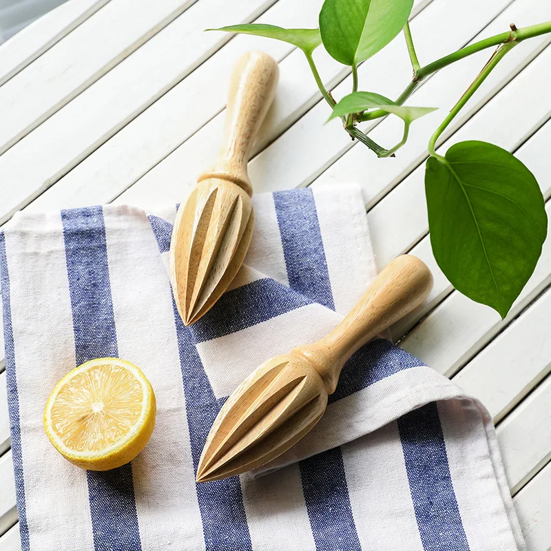 Manual Beech Lemon Juicer Household Cone Citrus Reamer DIY Handmade Juicer Kitchen Gadgets
Manual Beech Lemon Juicer Household Cone Citrus Reamer DIY Handmade Juicer Kitchen Gadgets