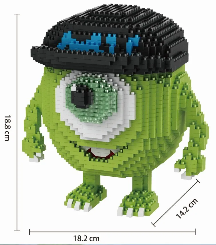 1946pcs 8801 Etc Mini Blocks Big Size Cartoon Model Aliens Building Toy Anime Auction Figures Micro Brick Toys for Children Gift
1946pcs 8801 Etc Mini Blocks Big Size Cartoon Model Aliens Building Toy Anime Auction Figures Micro Brick Toys for Children Gift