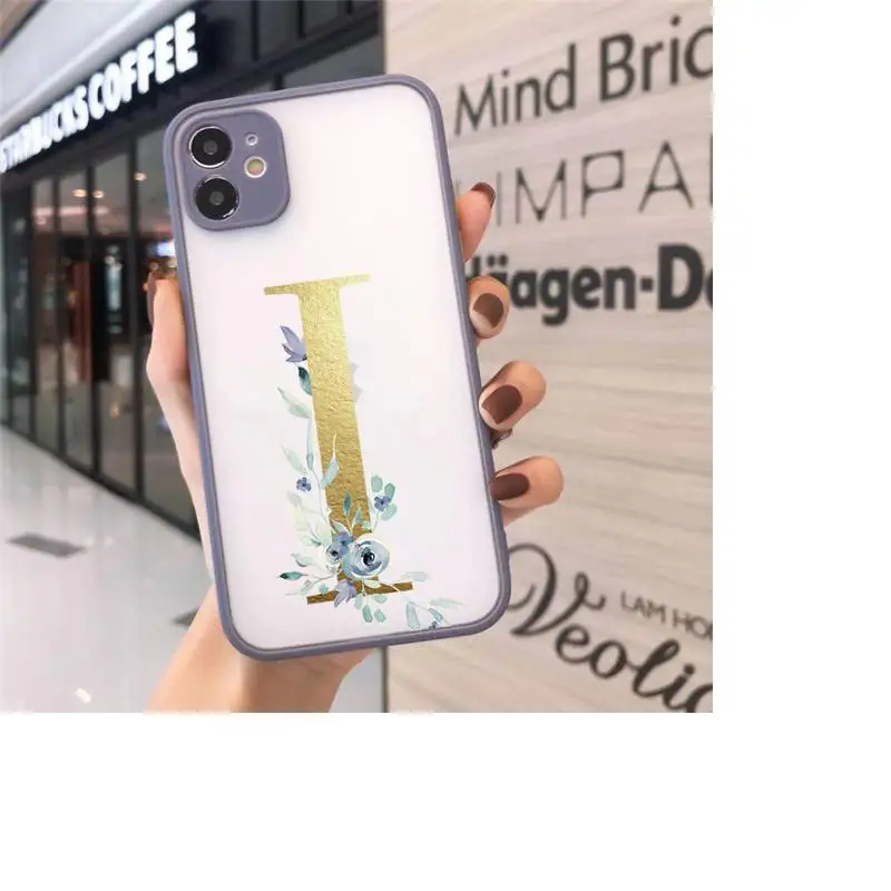 Golden English alphabet letter Phone Cases matte transparent For iphone 7 8 11 12 plus mini x xs xr pro max cover
Golden English alphabet letter Phone Cases matte transparent For iphone 7 8 11 12 plus mini x xs xr pro max cover