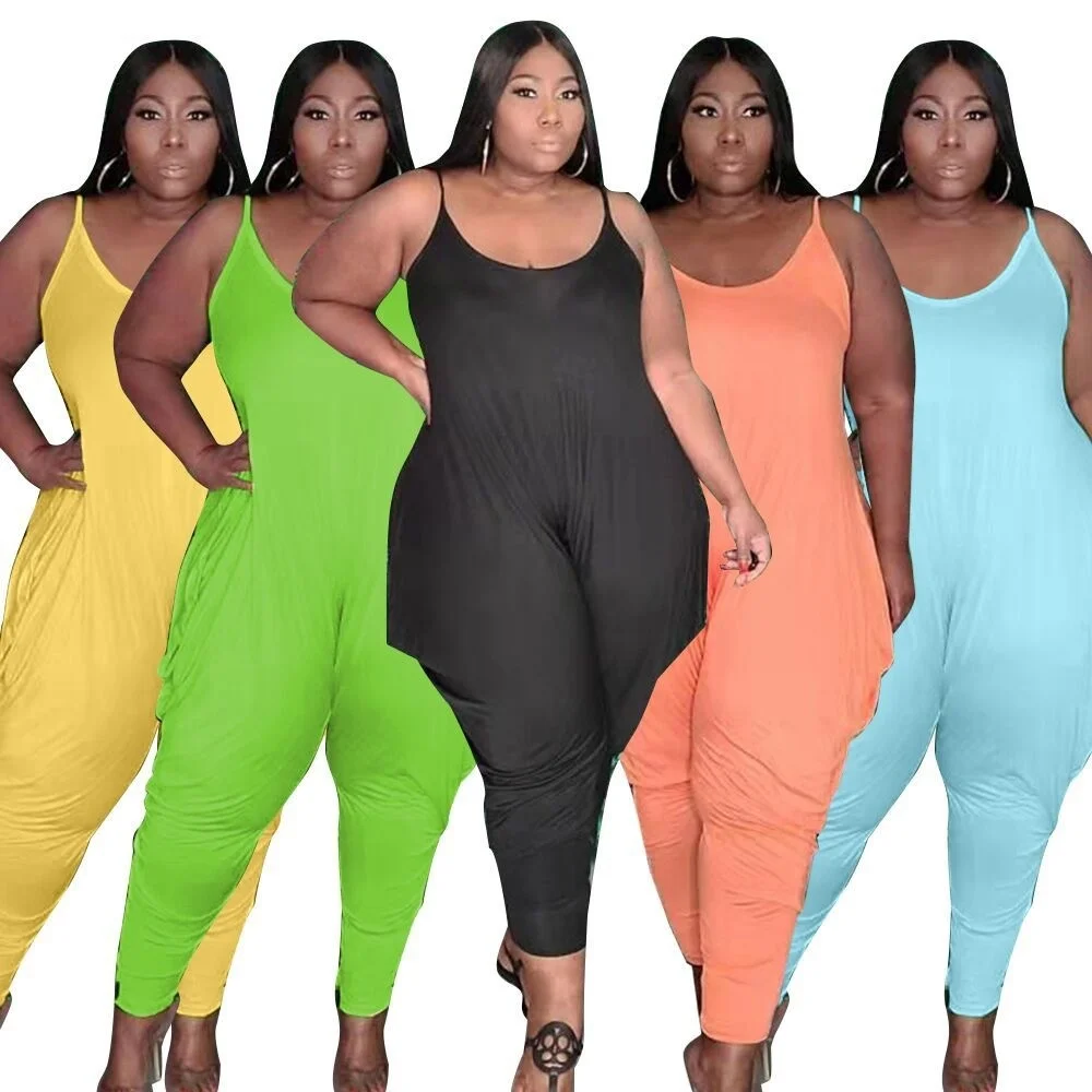V-neck Sexy Jumpsuits Solid Spaghetti Straps Casual Women Jumpsuits And Rompers Backless Sleeveless Girl Romper Jumpsuit 
V-neck Sexy Jumpsuits Solid Spaghetti Straps Casual Women Jumpsuits And Rompers Backless Sleeveless Girl Romper Jumpsuit