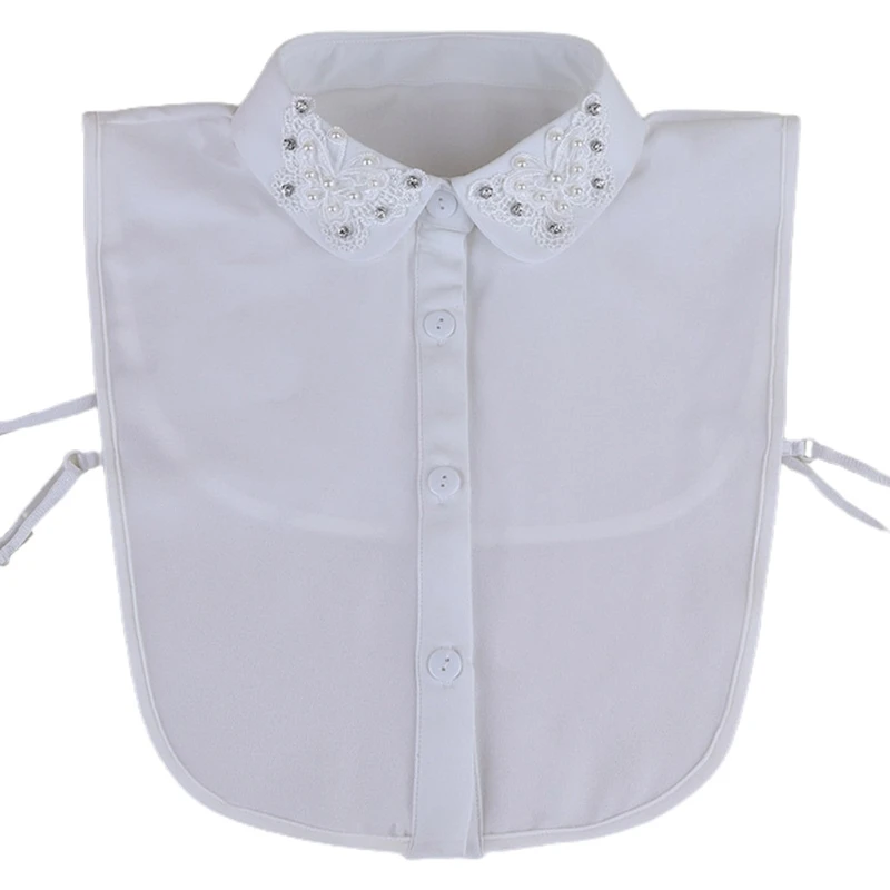 Chiffon Detachable Half Shirt Embroidery Butterfly Handmade Beading Fake Collar N58F
Chiffon Detachable Half Shirt Embroidery Butterfly Handmade Beading Fake Collar N58F