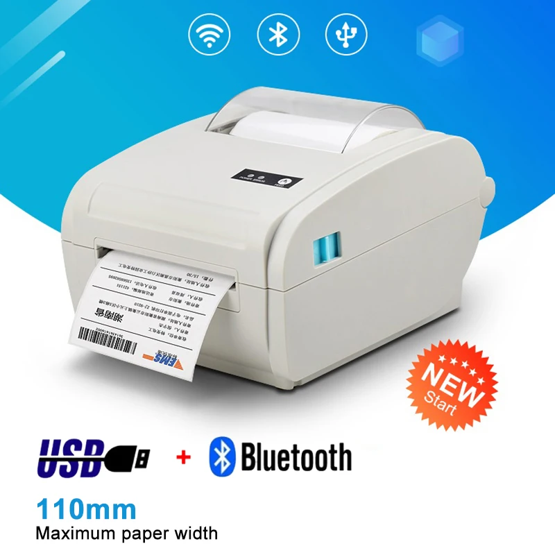 4 inch Thermal Barcode Label Printer Commercial Grade High Speed Printer Compatible with eBay USPS Barcode Printer 4x6 Printer
4 inch Thermal Barcode Label Printer Commercial Grade High Speed Printer Compatible with eBay USPS Barcode Printer 4x6 Printer