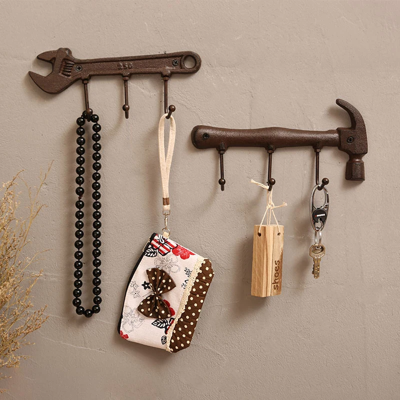 Personalized Metal Wrench Wall Hooks Themed Bar Hooks Wall Decor Key Holder Reusable Seamless Hook Bathroom Kitchen Wall Door
Personalized Metal Wrench Wall Hooks Themed Bar Hooks Wall Decor Key Holder Reusable Seamless Hook Bathroom Kitchen Wall Door