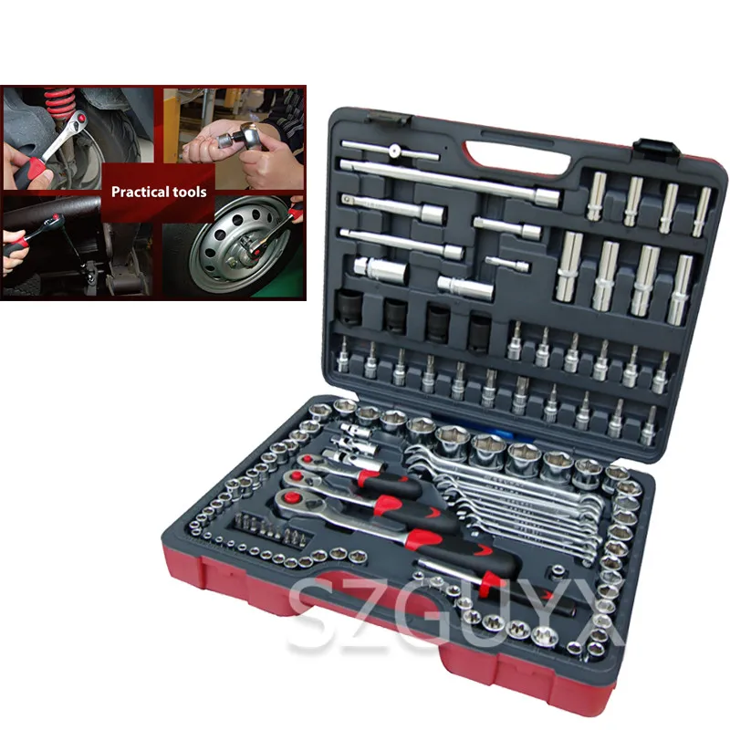 Инструменты для ремонта автомобиля, инструменты для ремонта автомобилей, бытовые инструменты, 123 шт., 8 дюймов, быстрый Трещоточный ключ/отве... 
Инструменты для ремонта автомобиля, инструменты для ремонта автомобилей, бытовые инструменты, 123 шт., 8 дюймов, быстрый Трещоточный ключ/отве...