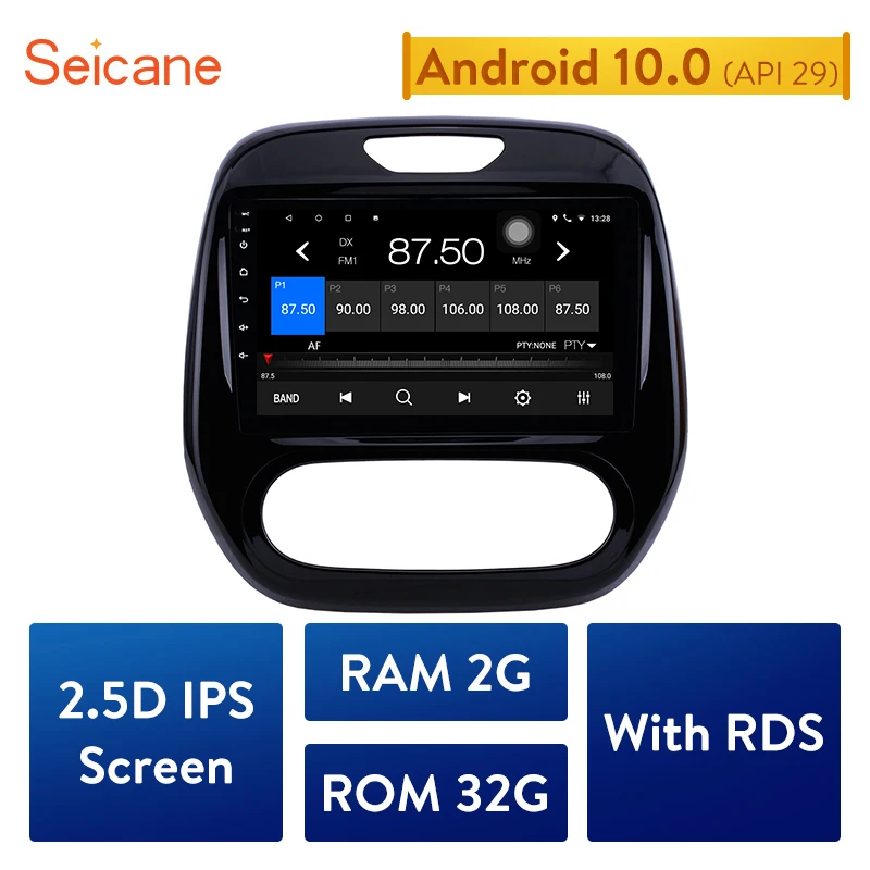 Seicane Android 10.0 2GB RAM GPS Navigation Multimedia Player For Renault Captur CLIO Samsung QM3 Manual A/C 2011-2016 Car Radio
Seicane Android 10.0 2GB RAM GPS Navigation Multimedia Player For Renault Captur CLIO Samsung QM3 Manual A/C 2011-2016 Car Radio