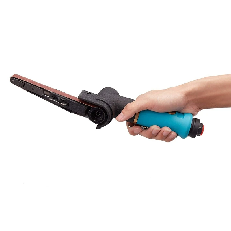 Air Belt Sander 10Mmx330mm Polisher For Compressor Sanding Pneumatic Tools Angle Grinding Machine | Инструменты