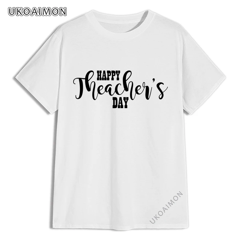 Happy Teachers Day Summer Plain T-Shirt Faddish Printing Tee Shirts Classic Leisure T Shirts Regular Autumn TShirts Gifts
Happy Teachers Day Summer Plain T-Shirt Faddish Printing Tee Shirts Classic Leisure T Shirts Regular Autumn TShirts Gifts