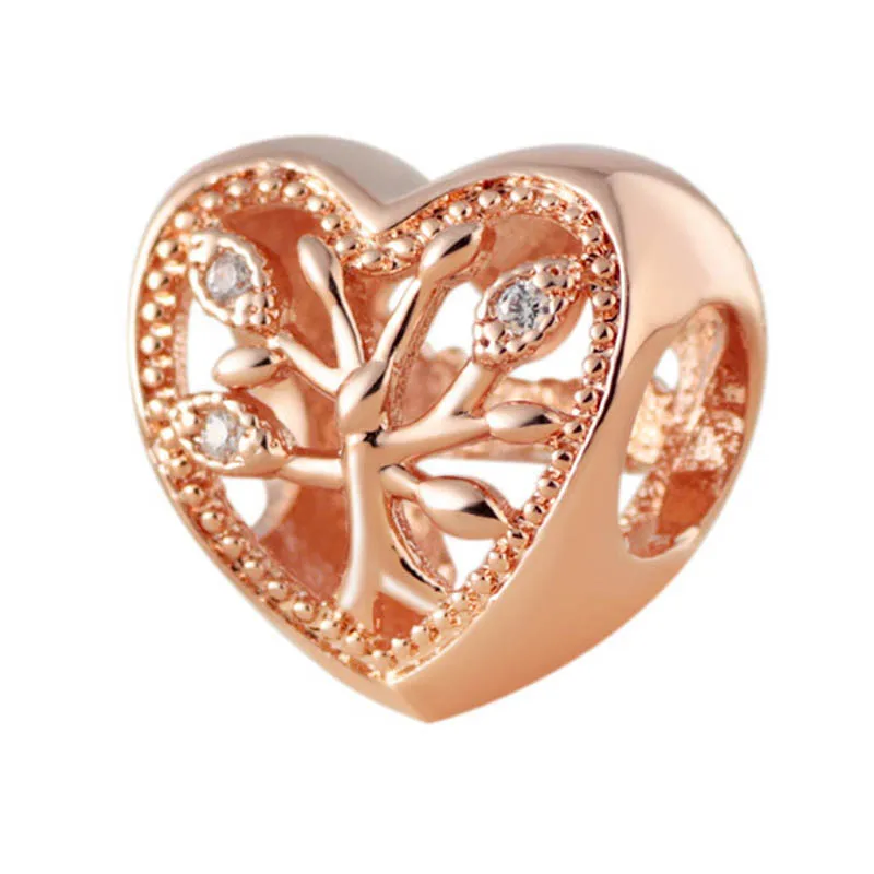 Top Quality Rose Openwork Family Tree Heart Charm Bead fit Women Bracelet Bangle Authentic 925 Sterling Silver Jewelry
Top Quality Rose Openwork Family Tree Heart Charm Bead fit Women Bracelet Bangle Authentic 925 Sterling Silver Jewelry