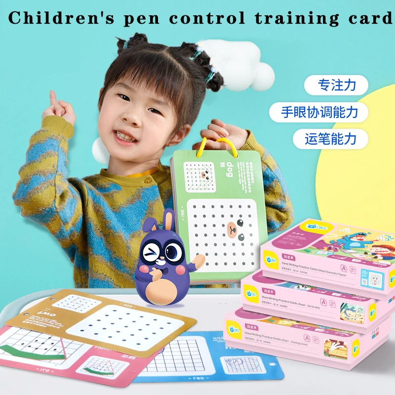 Children's Knowledge Enlightenment Eoys Early Education Childhood Stylus Training Cards Primary School Student Learning Books
Children's Knowledge Enlightenment Eoys Early Education Childhood Stylus Training Cards Primary School Student Learning Books