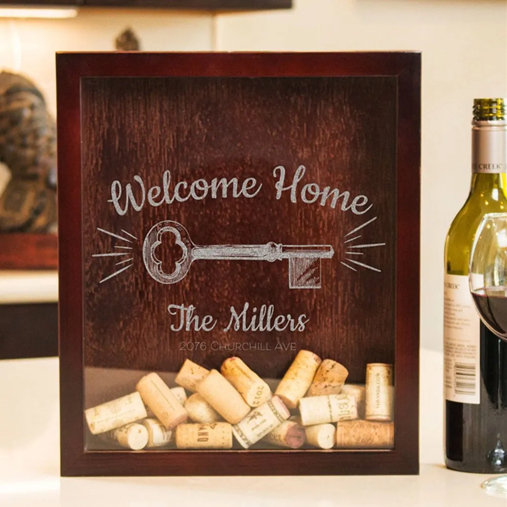 Personalized Key theme Wine Cork Keeper, New Home, Housewarming Gift, Rustic Wedding, Wood Wine Cork Holder, Shadow Box
Personalized Key theme Wine Cork Keeper, New Home, Housewarming Gift, Rustic Wedding, Wood Wine Cork Holder, Shadow Box