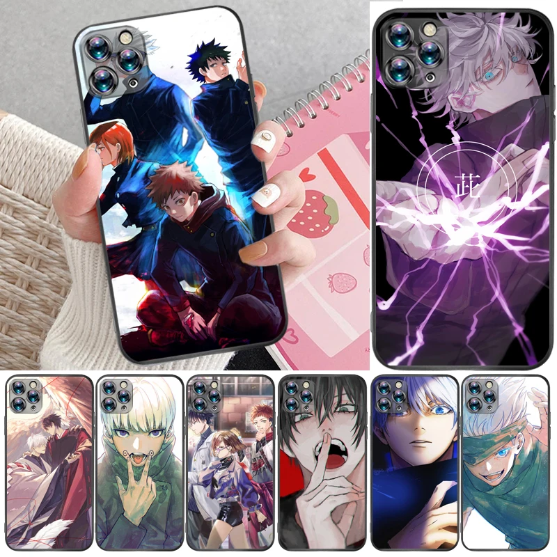 Jujutsu Kaisen Fushiguro Megumi Sukuna Yuji Itadori Satoru Gojo Phone Case For iPhone 11 Pro Max Cases Carcasa Back Cover Funda
Jujutsu Kaisen Fushiguro Megumi Sukuna Yuji Itadori Satoru Gojo Phone Case For iPhone 11 Pro Max Cases Carcasa Back Cover Funda