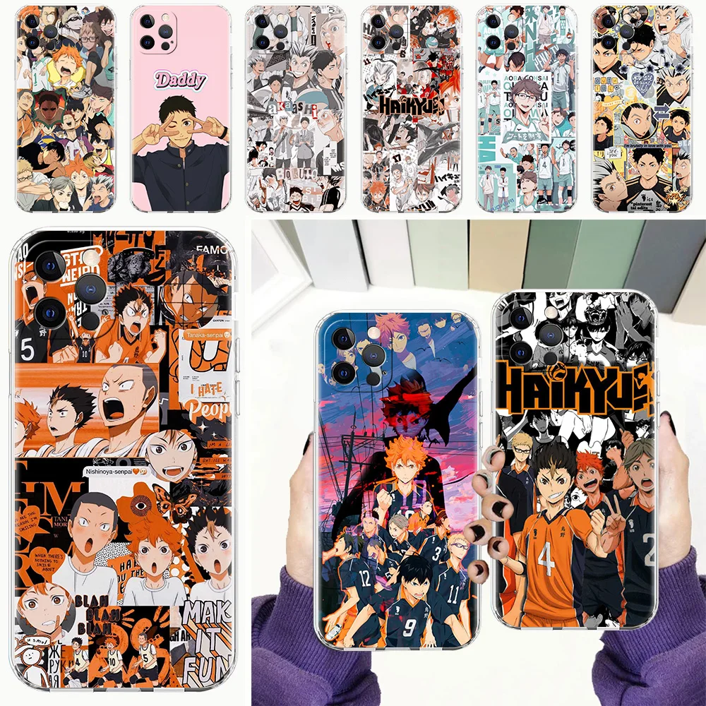 Anime Volleyball Haikyuu Phone Case For iPhone 13 11 12 Pro Max X XR XS 7 8 Plus SE 2020 Luxury Clear Soft Silicone Cover Fundas
Anime Volleyball Haikyuu Phone Case For iPhone 13 11 12 Pro Max X XR XS 7 8 Plus SE 2020 Luxury Clear Soft Silicone Cover Fundas