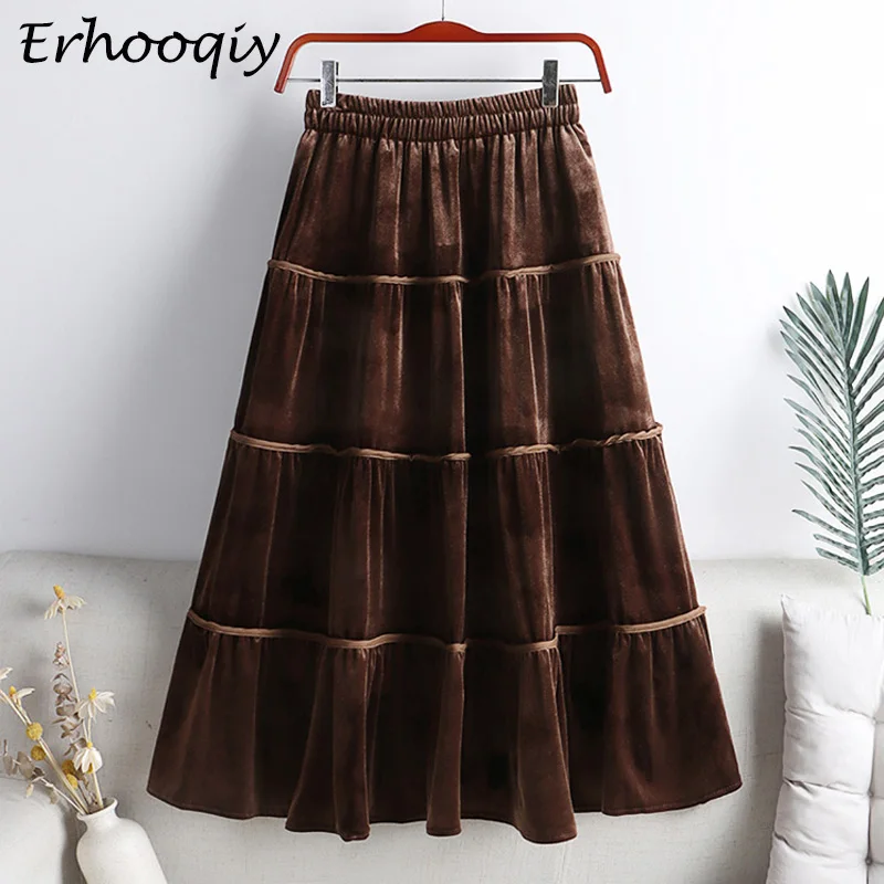 Женская Вельветовая юбка, длинная Плиссированная юбка, зеленая, коричневая, в стиле пэчворк, универсальная, теплая, Осень-зима, 2021
Женская Вельветовая юбка, длинная Плиссированная юбка, зеленая, коричневая, в стиле пэчворк, универсальная, теплая, Осень-зима, 2021