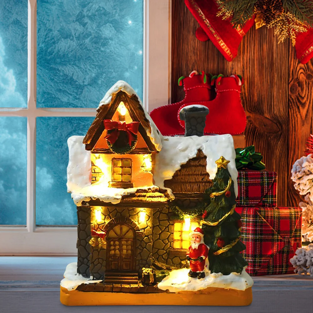 Рождественские украшения для окон, смола, светящийся домик, цветной светодиодный светильник, европейская Снежная сцена, рождественские укр...
Рождественские украшения для окон, смола, светящийся домик, цветной светодиодный светильник, европейская Снежная сцена, рождественские укр...