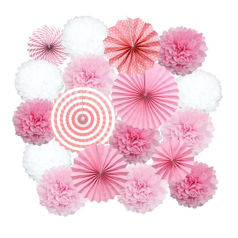 18pcs/set Baby Girl Boy Baptism Decor Pink Hanging Paper Crafts Kids Birthday Favor Paper Pompom Wedding Party decoration
18pcs/set Baby Girl Boy Baptism Decor Pink Hanging Paper Crafts Kids Birthday Favor Paper Pompom Wedding Party decoration