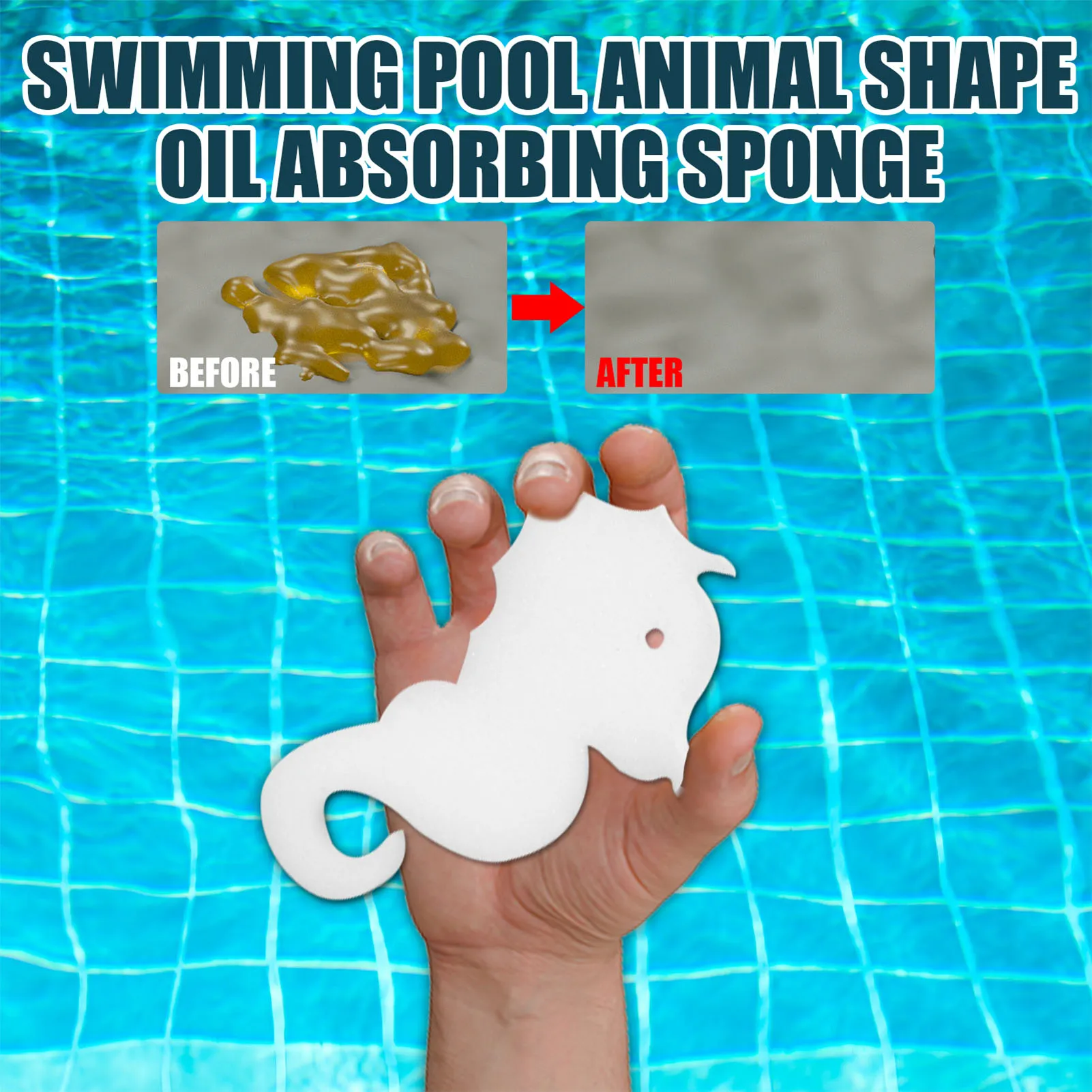 6/24PCS Oil Absorbing Sponge Multi-Function Cartoon Cleaning Sponge For Swimming Pool Hot Tub Spa Absorb Sludge Dirt Remover
6/24PCS Oil Absorbing Sponge Multi-Function Cartoon Cleaning Sponge For Swimming Pool Hot Tub Spa Absorb Sludge Dirt Remover