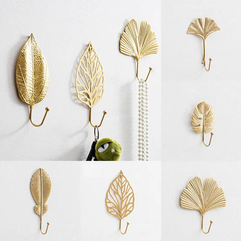 Creative Gold Leaf Shaped Clothes Hanger Door Cabinet Clothes Hook Scarf Key Hook Mini Home Wall Hanging Decoration
Creative Gold Leaf Shaped Clothes Hanger Door Cabinet Clothes Hook Scarf Key Hook Mini Home Wall Hanging Decoration