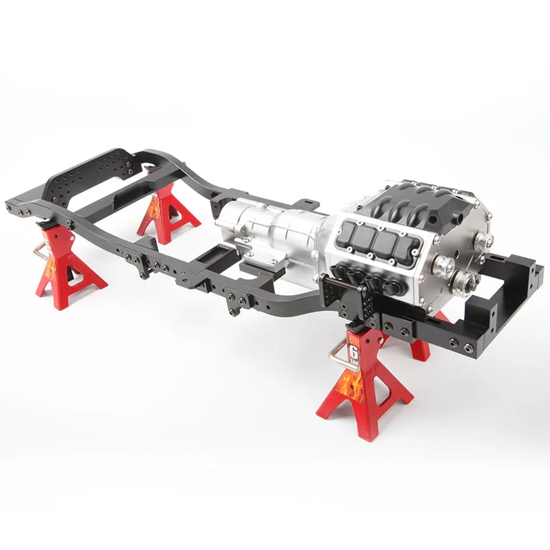 Гусеничный двигатель V8 RC гигантский коробка передач трехскоростная гусеничная