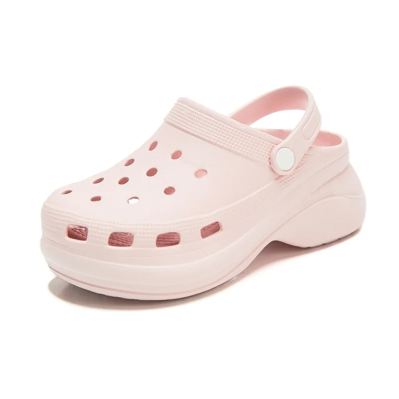 Women's Sandals 2021 7cm High-Heeled Sandals Summer Fashion Wearing Beach Shoes Thick Soled Elevated Hole Shoes Muffin Sandals
Women's Sandals 2021 7cm High-Heeled Sandals Summer Fashion Wearing Beach Shoes Thick Soled Elevated Hole Shoes Muffin Sandals