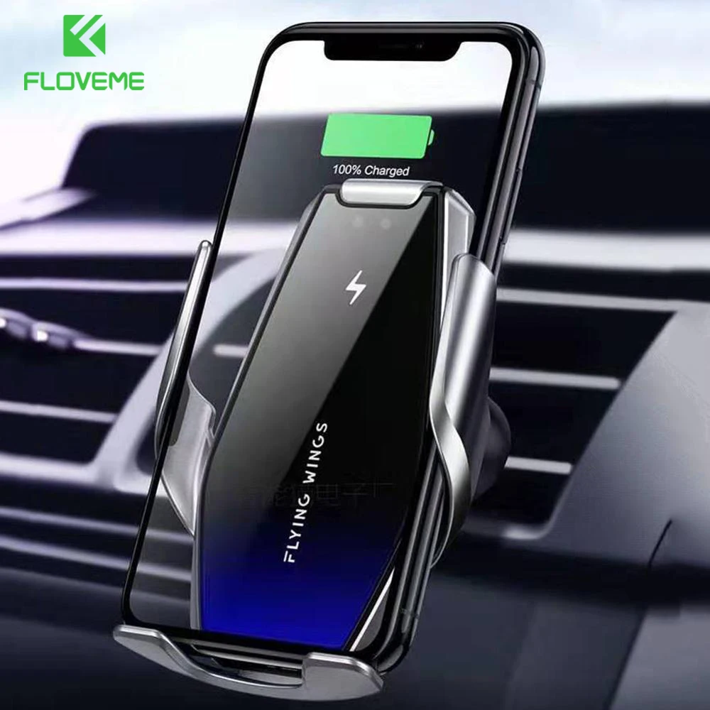 Автомобильное беспроводное зарядное устройство FLOVEME S7 10 Вт для iPhone 11 8 X XR Samsung S20 S10
Автомобильное беспроводное зарядное устройство FLOVEME S7 10 Вт для iPhone 11 8 X XR Samsung S20 S10