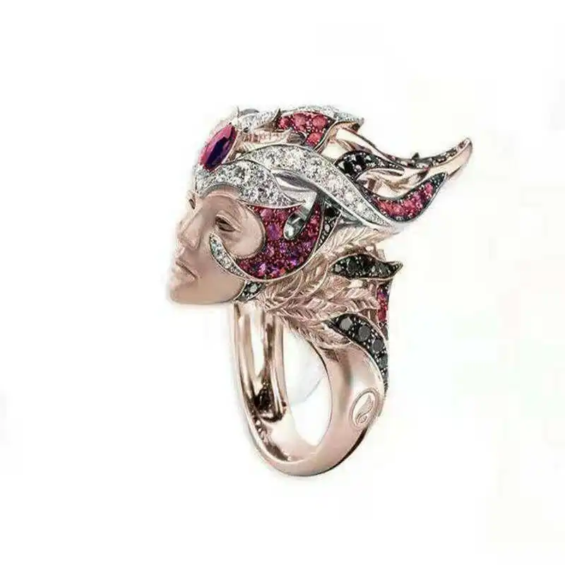 Retro queen ring gold color and silver color rose gold ring wedding ring Cocktail Ring Jewelry size 6-10
Retro queen ring gold color and silver color rose gold ring wedding ring Cocktail Ring Jewelry size 6-10