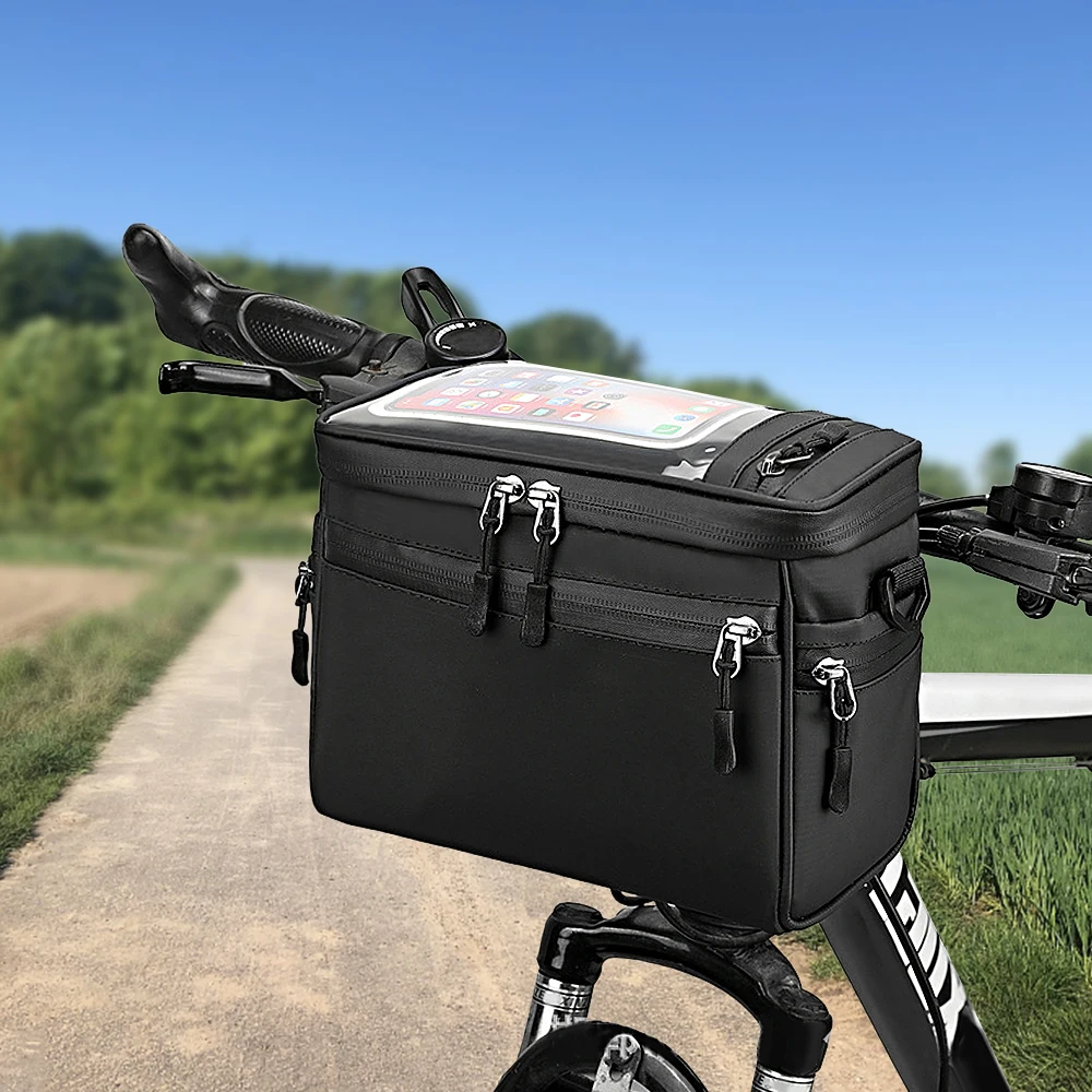 Excellent Quality Bicycle Handlebar Bag Cycling Bike Front Tube Bag Bike Pannier Shoulder Bag Carrier Pouch New In Fast Delivery
Excellent Quality Bicycle Handlebar Bag Cycling Bike Front Tube Bag Bike Pannier Shoulder Bag Carrier Pouch New In Fast Delivery