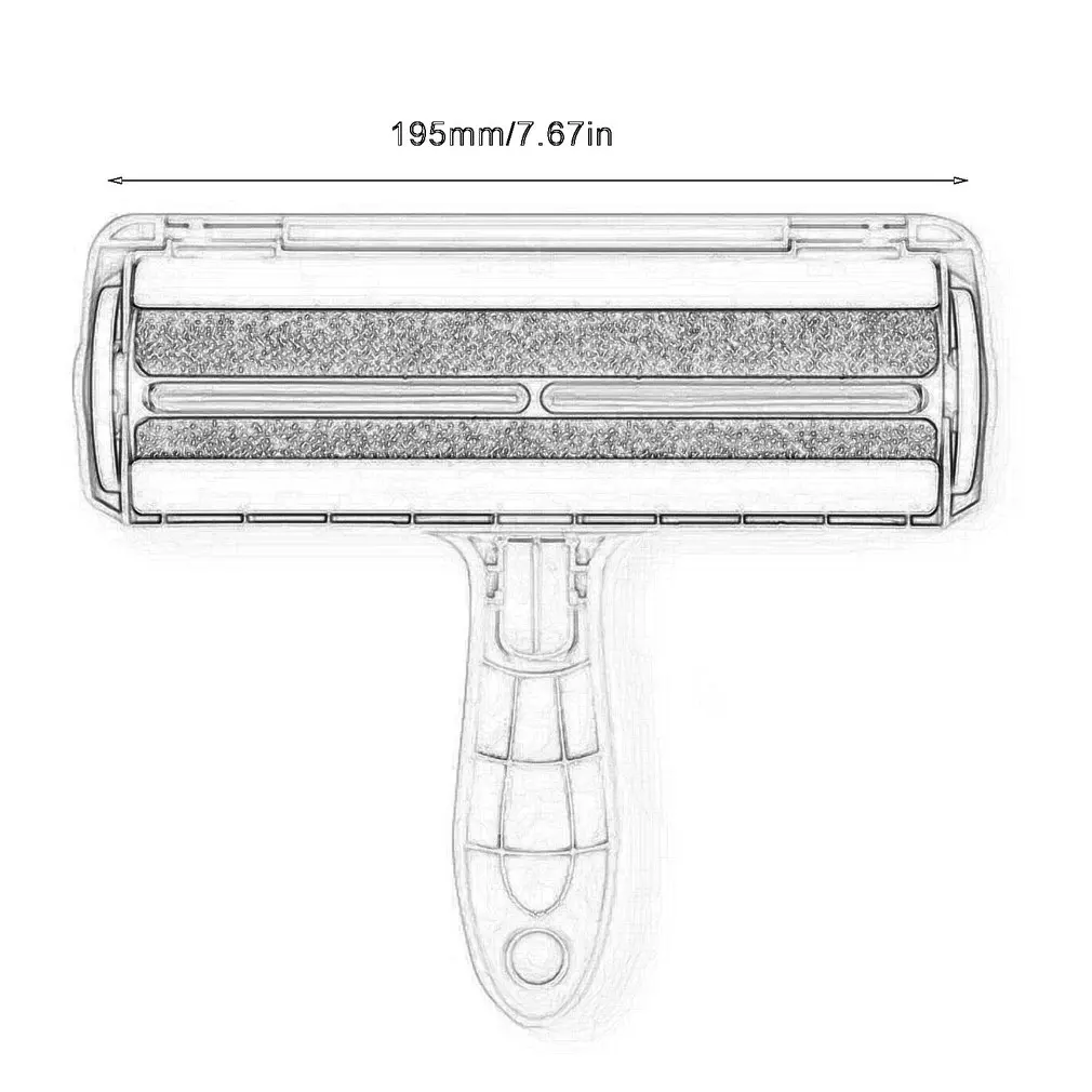Pet Hair Remover Roller Dog Cat Hair Cleaning Brush Removing Dog Cat Hair From Furniture Carpets Clothing Self-Cleaning Lint
Pet Hair Remover Roller Dog Cat Hair Cleaning Brush Removing Dog Cat Hair From Furniture Carpets Clothing Self-Cleaning Lint