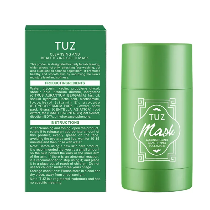 Stick Mask 40g Face Mask Skin Detoxifying Deep Clean Pores Spa And Beauty Gift for Women Purifying Mask Oil Control Masks
Stick Mask 40g Face Mask Skin Detoxifying Deep Clean Pores Spa And Beauty Gift for Women Purifying Mask Oil Control Masks