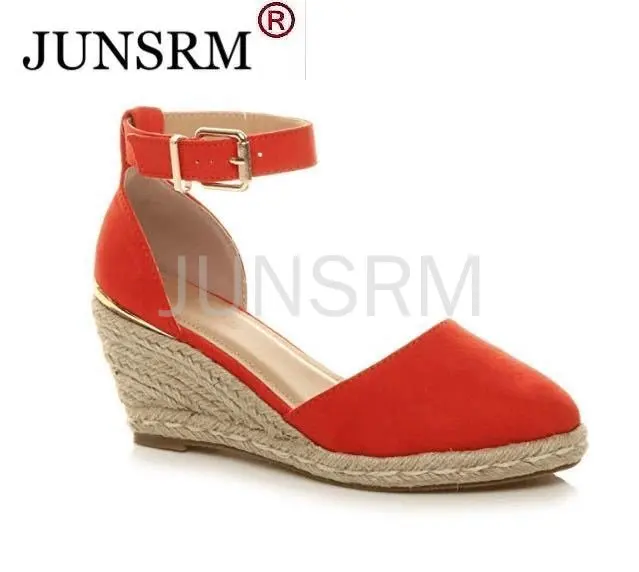 Women Sandals Shoes woman summer Plus Size 35-43 Women Hemp Wedge Buckle Sandal Ladies Weaving Wedges Sandals Sandalias Mujer
Women Sandals Shoes woman summer Plus Size 35-43 Women Hemp Wedge Buckle Sandal Ladies Weaving Wedges Sandals Sandalias Mujer