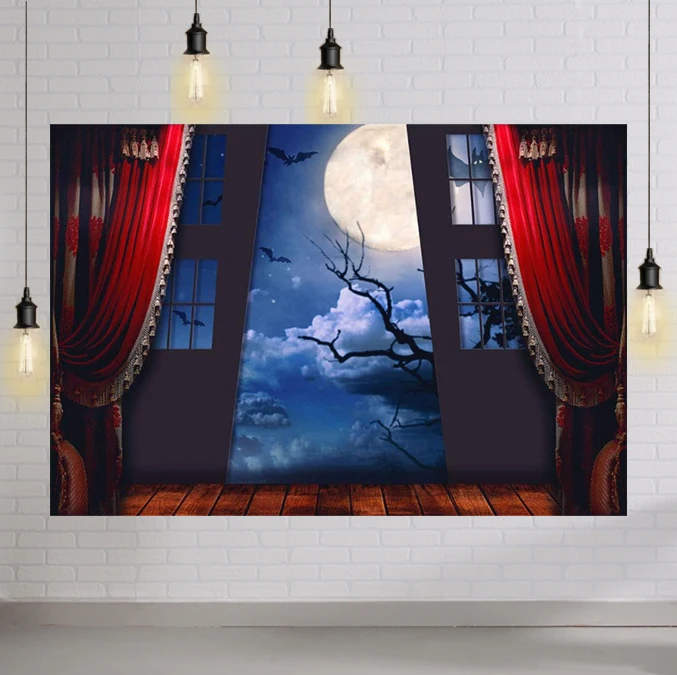 Halloween Gothic Medieval Night Photography Backdrop for Family Dress Up Party Decoration Vampire Bat Background Photo Booth
Halloween Gothic Medieval Night Photography Backdrop for Family Dress Up Party Decoration Vampire Bat Background Photo Booth