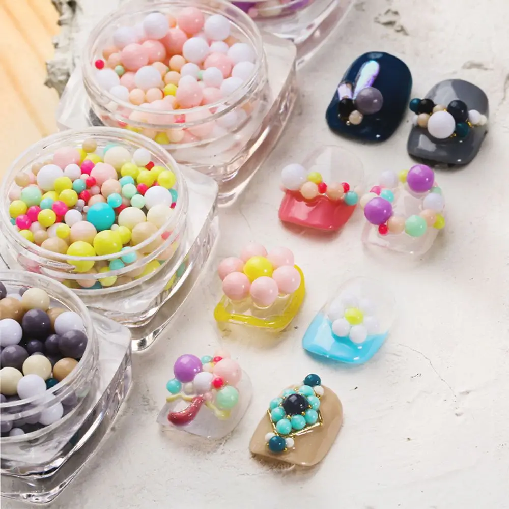 Japanese Style Net Red Candy Color Nail Art Jewelry Mixed Resin Color Pearl Three-dimensional Nail Decoration Material
Japanese Style Net Red Candy Color Nail Art Jewelry Mixed Resin Color Pearl Three-dimensional Nail Decoration Material