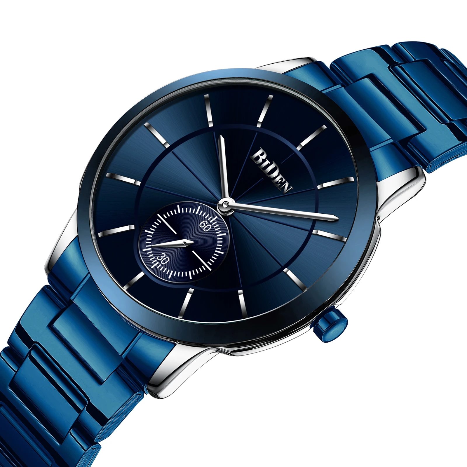 BIDEN Classic Men's Watches 2019 Simple Fashion Male Wristwatch Blue Stainless Steel Hardlex Mirror Waterproof Quartz Man Watch
BIDEN Classic Men's Watches 2019 Simple Fashion Male Wristwatch Blue Stainless Steel Hardlex Mirror Waterproof Quartz Man Watch