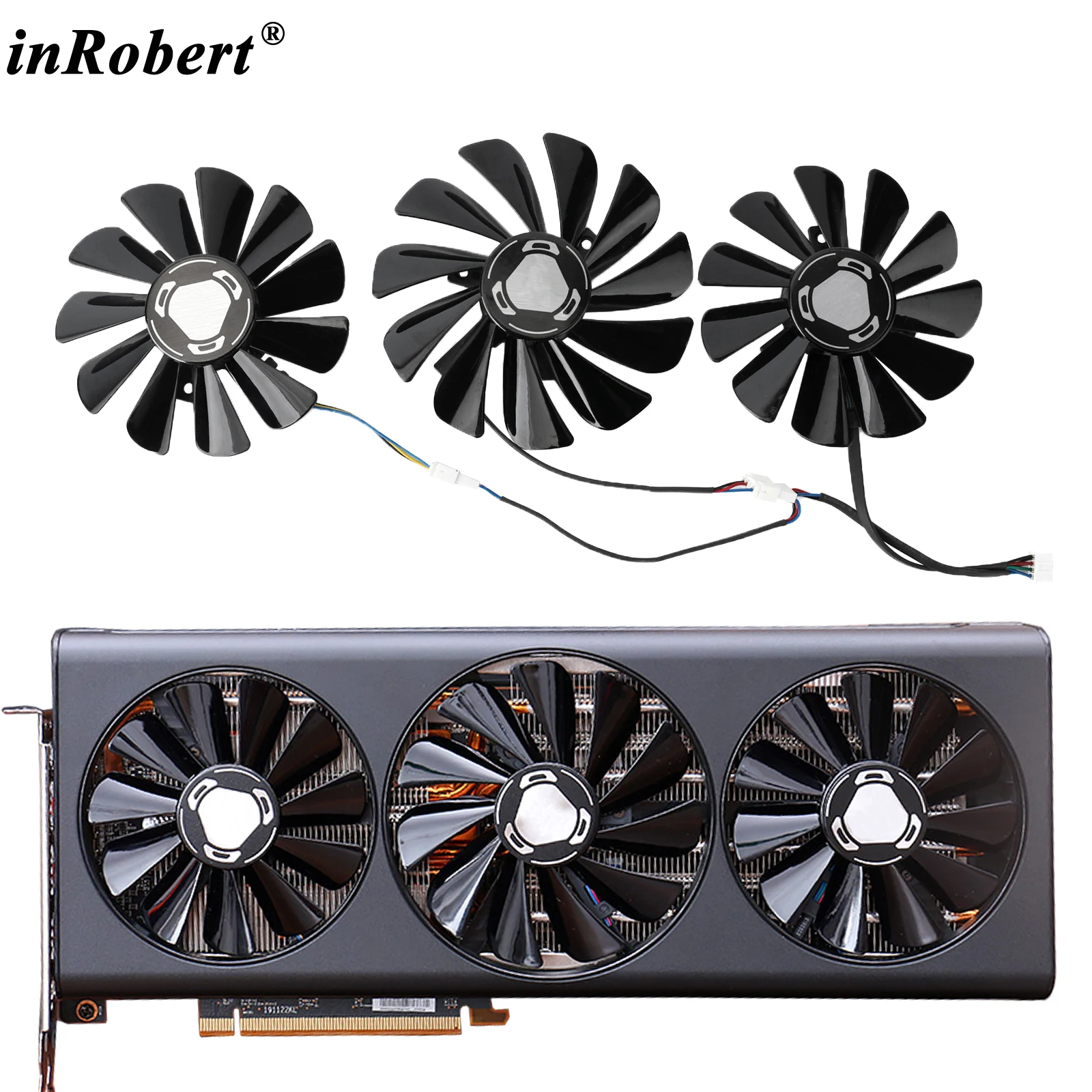 New 85MM 95MM FY010010M12LPA DC12V 0.45A Cooler Fan Replacement For XFX AMD RX 5700 5800 5900XT RX5700 RX5800 Graphics Card Fan
New 85MM 95MM FY010010M12LPA DC12V 0.45A Cooler Fan Replacement For XFX AMD RX 5700 5800 5900XT RX5700 RX5800 Graphics Card Fan