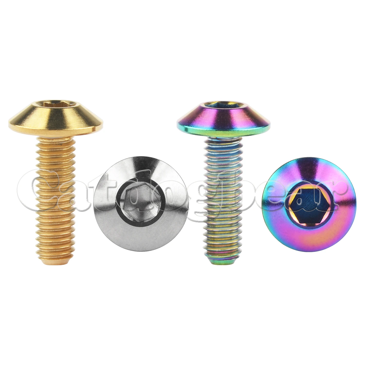 Catdogbear M6x12 15 20mm Titanium Bolts Umbrella Head Screw for Bicycle Motor Hexagon Socket Screws
Catdogbear M6x12 15 20mm Titanium Bolts Umbrella Head Screw for Bicycle Motor Hexagon Socket Screws