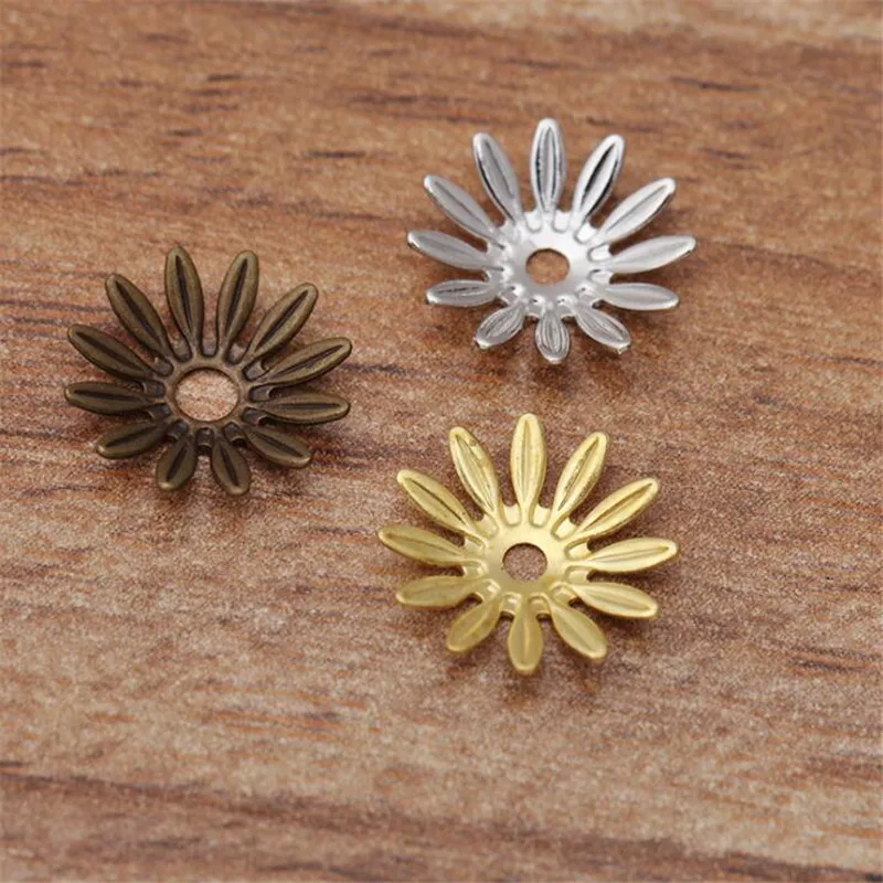 SIXTY TOWFISH 60 Pieces 10mm DIY Jewelry Accessories Handmade Materials Charms Brass Flower Filigree Flower Slice
SIXTY TOWFISH 60 Pieces 10mm DIY Jewelry Accessories Handmade Materials Charms Brass Flower Filigree Flower Slice