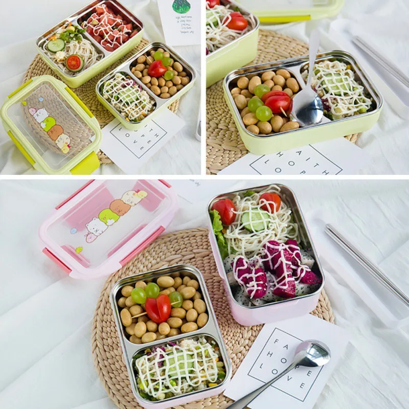 Japanese-style Insulated Lunch Box Double-layer Food Container Leak-proof Lunch Box Partition Bento Storage Supplies
Japanese-style Insulated Lunch Box Double-layer Food Container Leak-proof Lunch Box Partition Bento Storage Supplies