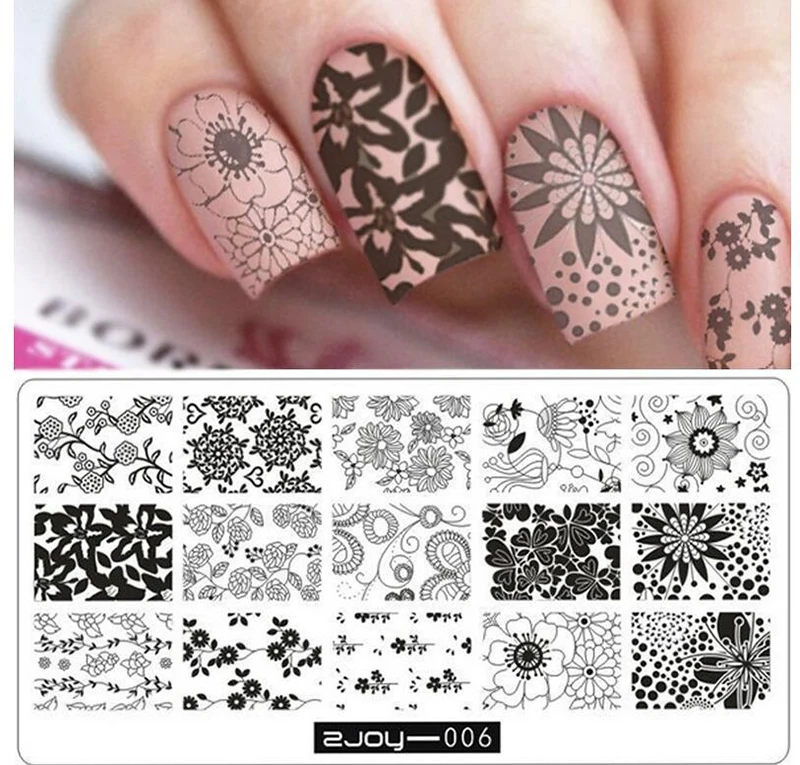 1Pc Nail Stamping Plates Flowers Printing Stencil Nail Art Stamp Templates Mulit Design Image Manicuring Stencil Mold Tool Zjoy
1Pc Nail Stamping Plates Flowers Printing Stencil Nail Art Stamp Templates Mulit Design Image Manicuring Stencil Mold Tool Zjoy