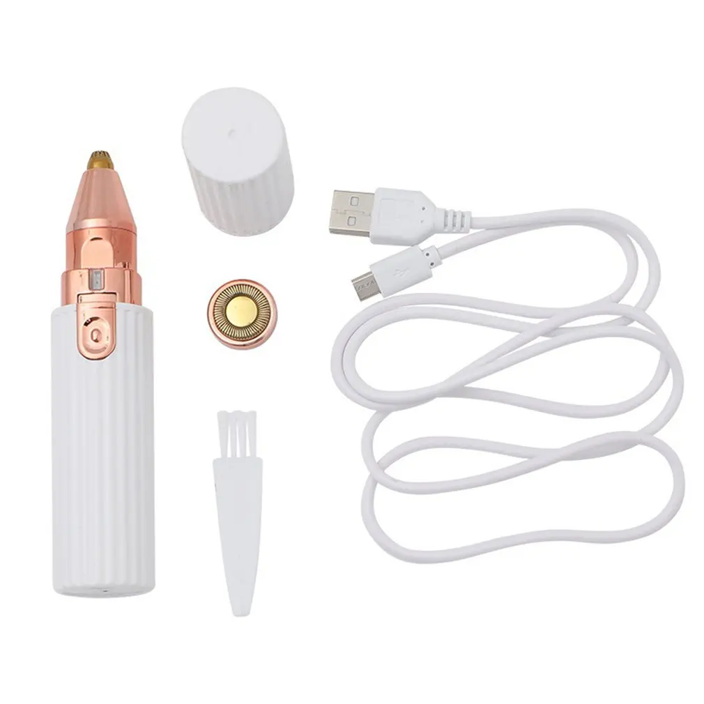 2-in-1 Electric Eyebrow Trimmer Female Body Epilator Mustache Facial Hair Removal Painless Mini Shaver
2-in-1 Electric Eyebrow Trimmer Female Body Epilator Mustache Facial Hair Removal Painless Mini Shaver