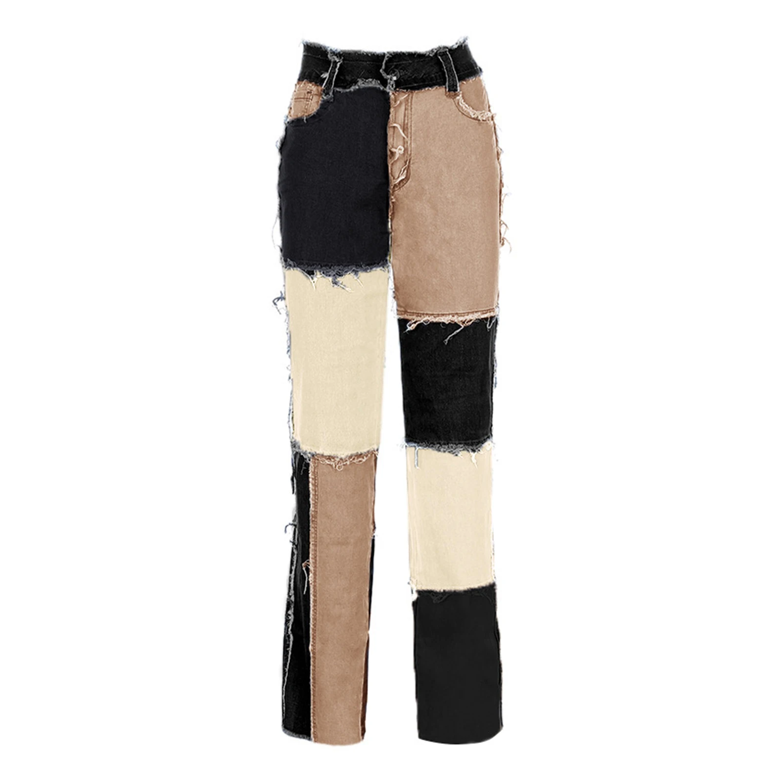 New Hip Hop Autumn Blue/Pink Patchwork Jeans Women High waist Hip Hop Straight Jeans Ladies Trousers Female Denim for Woman
New Hip Hop Autumn Blue/Pink Patchwork Jeans Women High waist Hip Hop Straight Jeans Ladies Trousers Female Denim for Woman