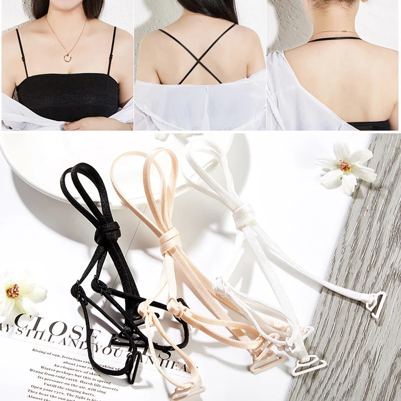 Lady Women's Elastic Bra Strap Adjustable Floral Lace Bra Strap Belt Invisible Shoulder Straps Wedding Party Women Underwear
Lady Women's Elastic Bra Strap Adjustable Floral Lace Bra Strap Belt Invisible Shoulder Straps Wedding Party Women Underwear