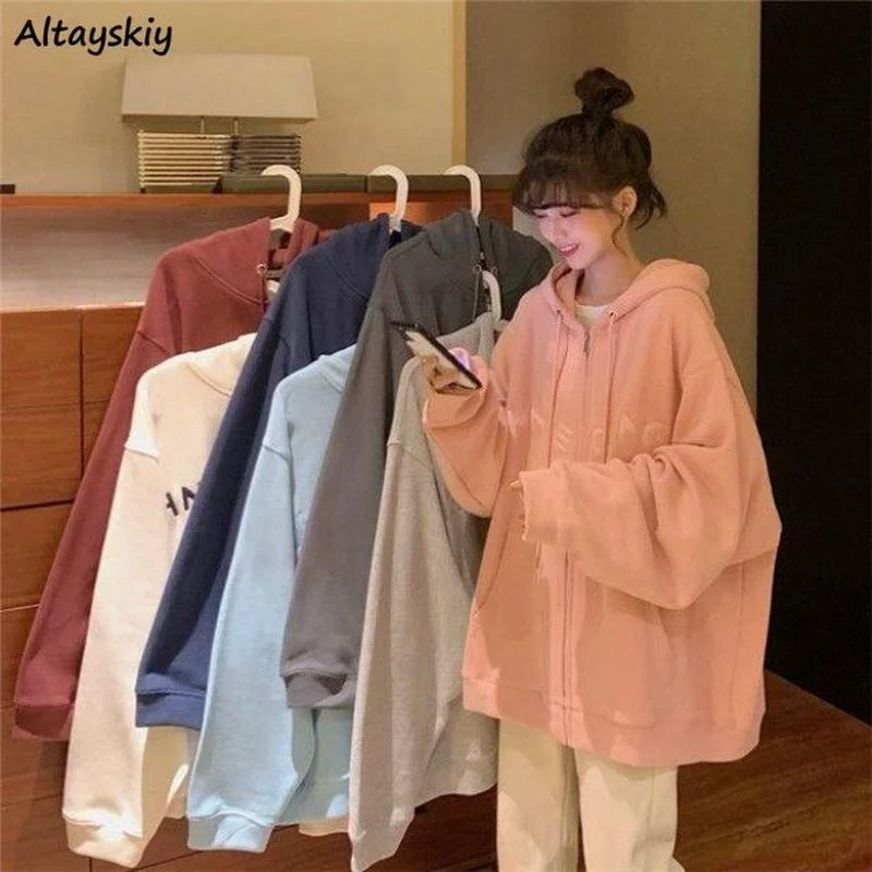 Hoodies Women Stylish Hooded New Hot Sale Unisex Loose Letter BF Female Spring Pockets Causal Ulzzang Streetwear Outerwear Mujer
Hoodies Women Stylish Hooded New Hot Sale Unisex Loose Letter BF Female Spring Pockets Causal Ulzzang Streetwear Outerwear Mujer