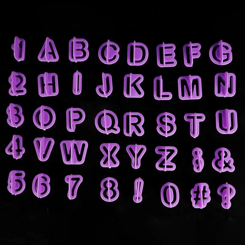 40Pcs Fondant Cutter Cake Mold Decorating Tools Plastic Alphabet Capital Letters Number Cookie Cutter Mold Birthday Party Decors
40Pcs Fondant Cutter Cake Mold Decorating Tools Plastic Alphabet Capital Letters Number Cookie Cutter Mold Birthday Party Decors
