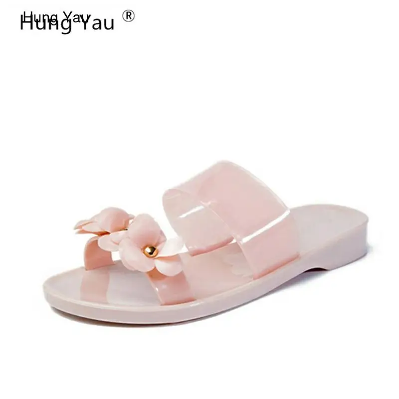 Hung Yau Shoes For Women Fashion Sexy Sandals Transparent Flowers Sandals Casual Jelly Beach Peep Toe Shoes flip flop Size 40
Hung Yau Shoes For Women Fashion Sexy Sandals Transparent Flowers Sandals Casual Jelly Beach Peep Toe Shoes flip flop Size 40