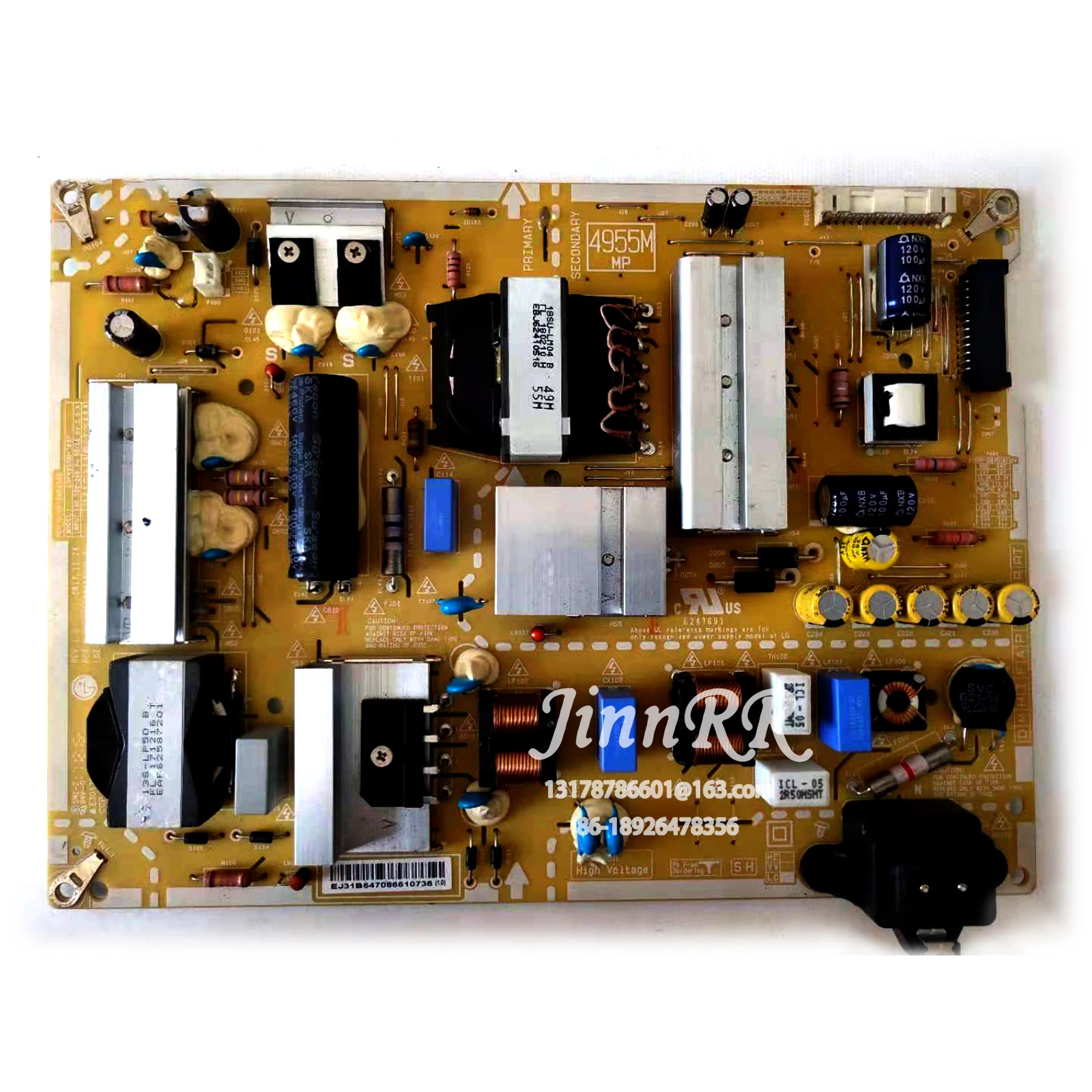 EAX67703101 EAY64708661 Бесплатная доставка плата питания для LG 55SK8500PCA оригинальная разборка EAX67703101
EAX67703101 EAY64708661 Бесплатная доставка плата питания для LG 55SK8500PCA оригинальная разборка EAX67703101