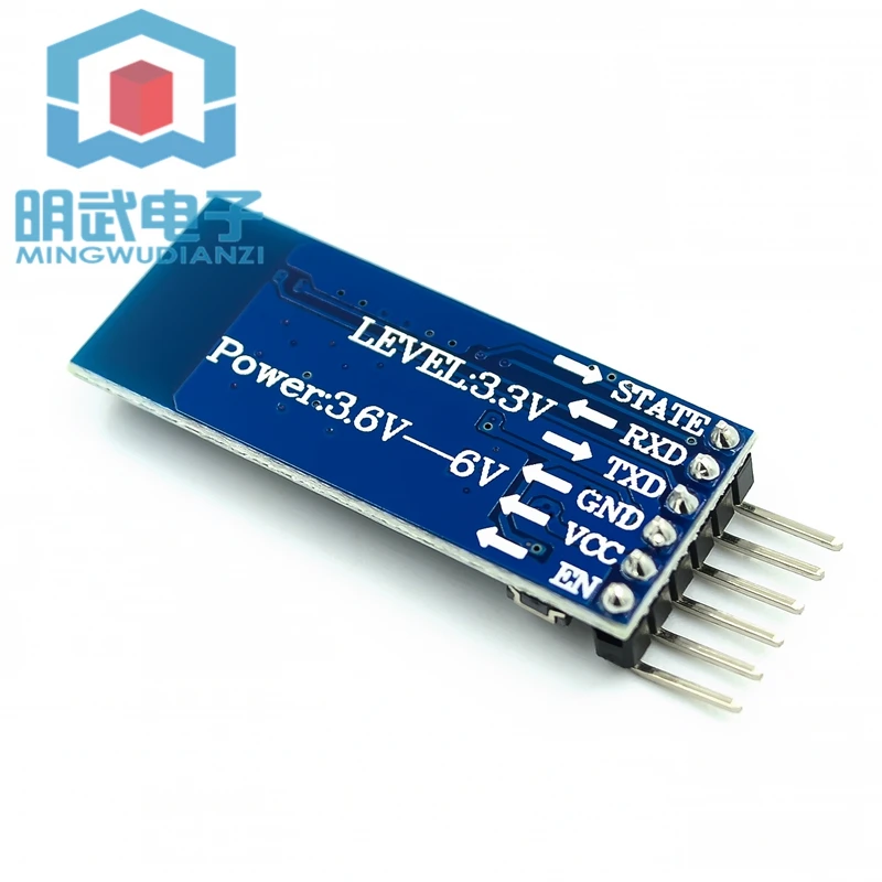 

AT-09 Bluetooth 4.0BLE module, serial port leads to CC2541 compatible HM-10 module, connects to MCU