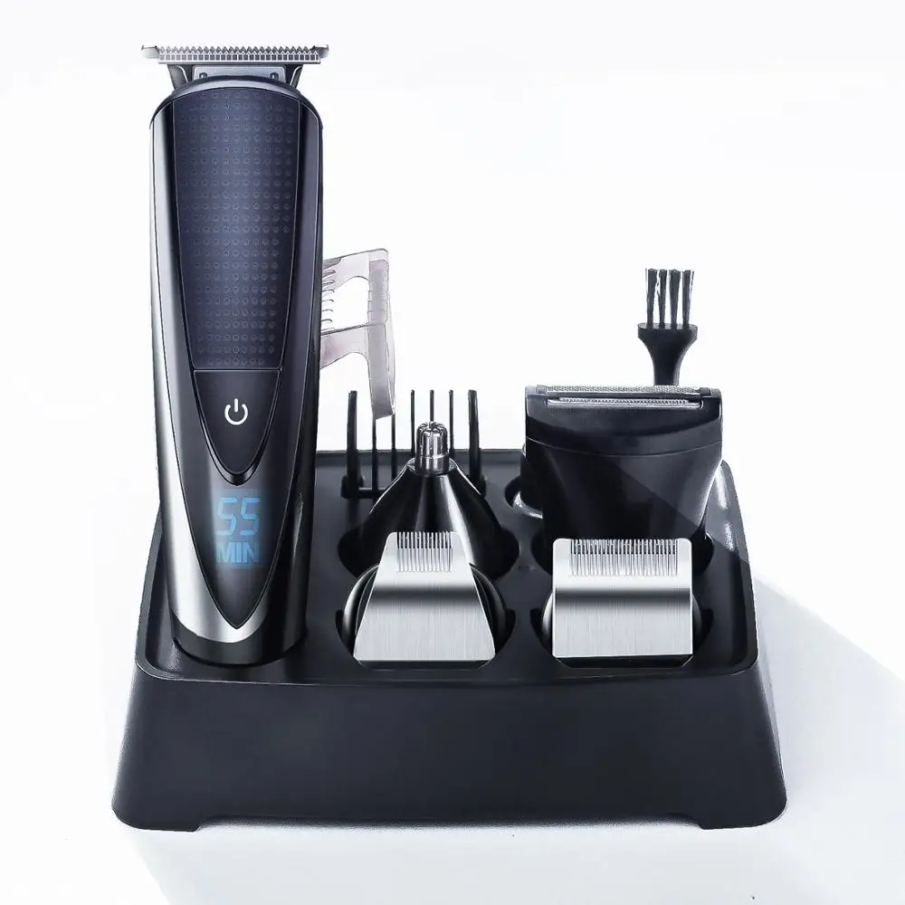 HATTEKER 598 Professional Hair Clipper Rechargeable electric razor 5 in 1 Hair Trimmer for Men hair cutting machine beard trimer
HATTEKER 598 Professional Hair Clipper Rechargeable electric razor 5 in 1 Hair Trimmer for Men hair cutting machine beard trimer